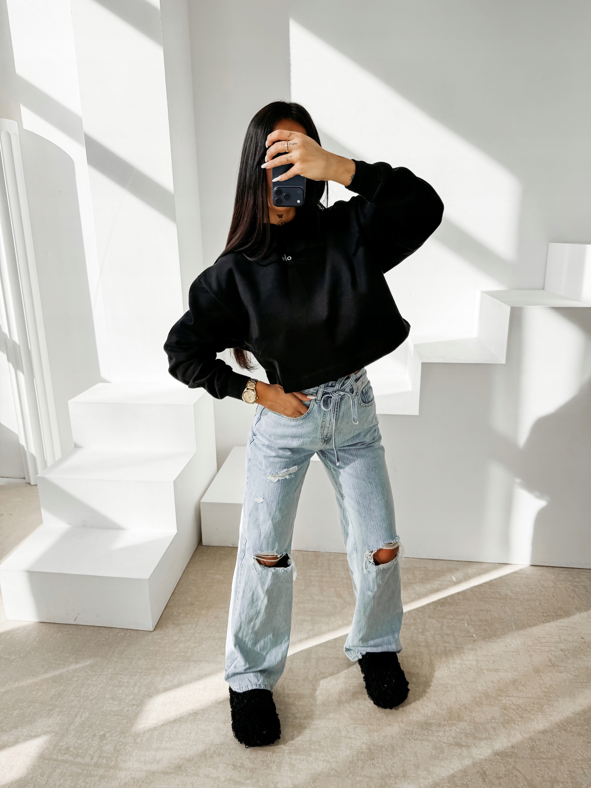 Mikina Aperio Olavoga Černá S