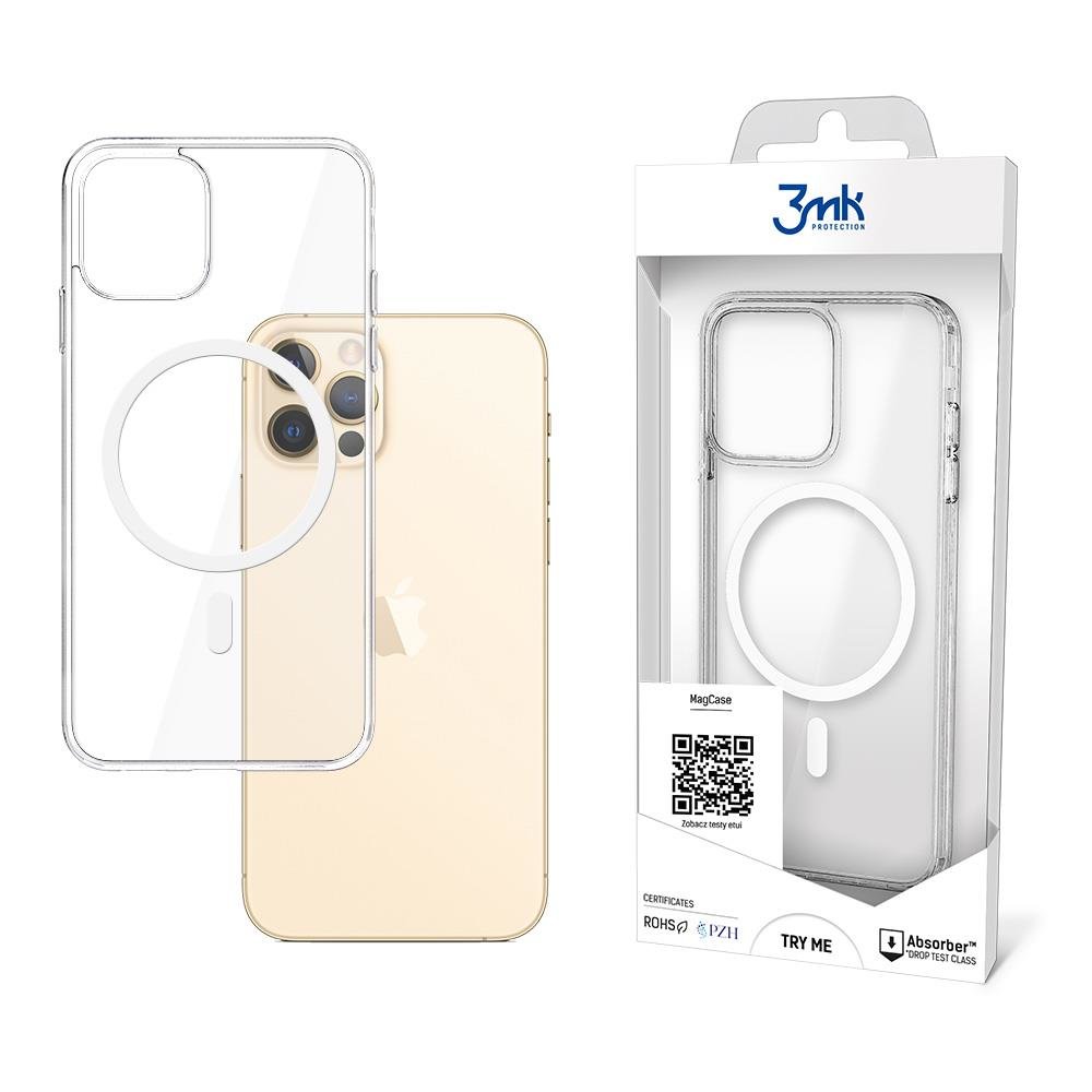 3MK MagCase iPhone 12/12 Pro przezroczyste