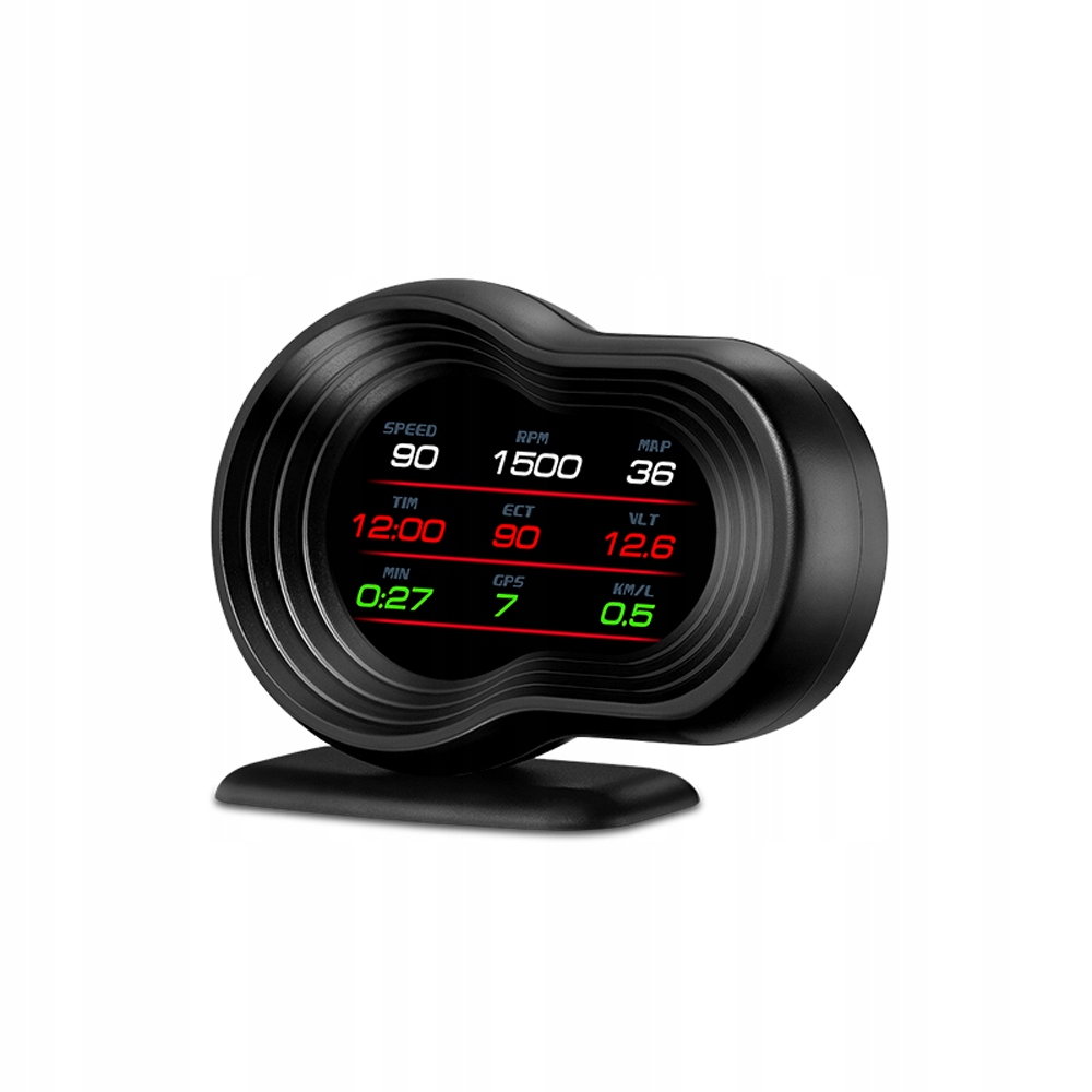 F9 WYSWIETLACZ SAMOCHODOWY TURBO OLEJ BLEDY OBD 2 Brand other