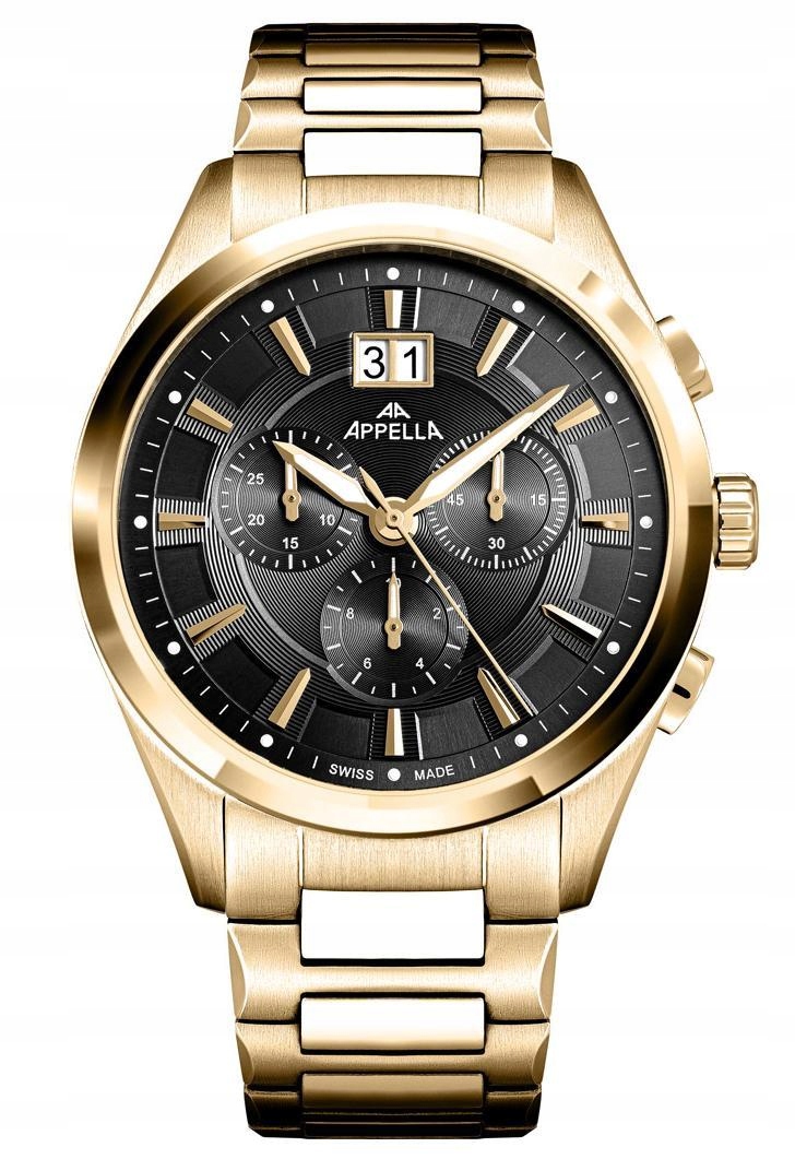 Nové Originální Pánské hodinky Appella L70016.1116CH Chronograf, datum