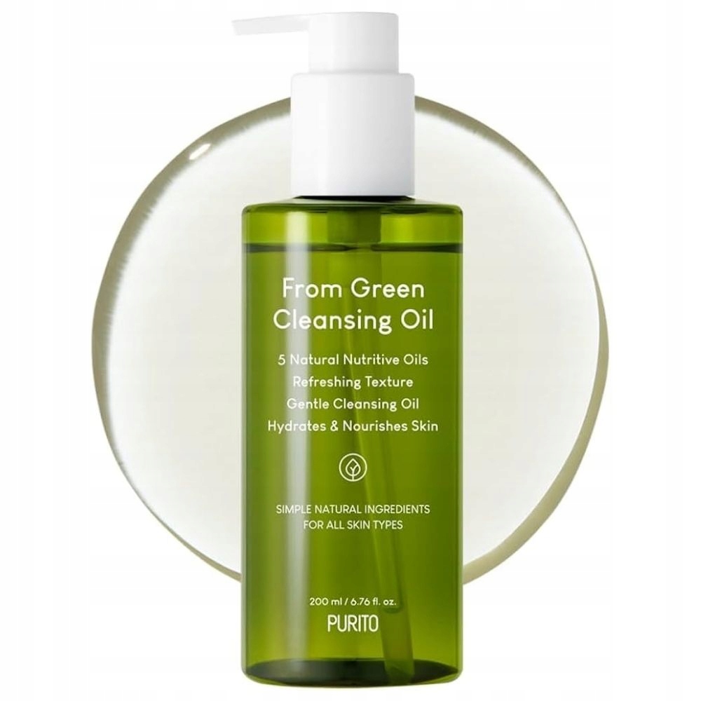 Odličovací olej Purito From Green Hladká a vyčištěná pleť 200 ml