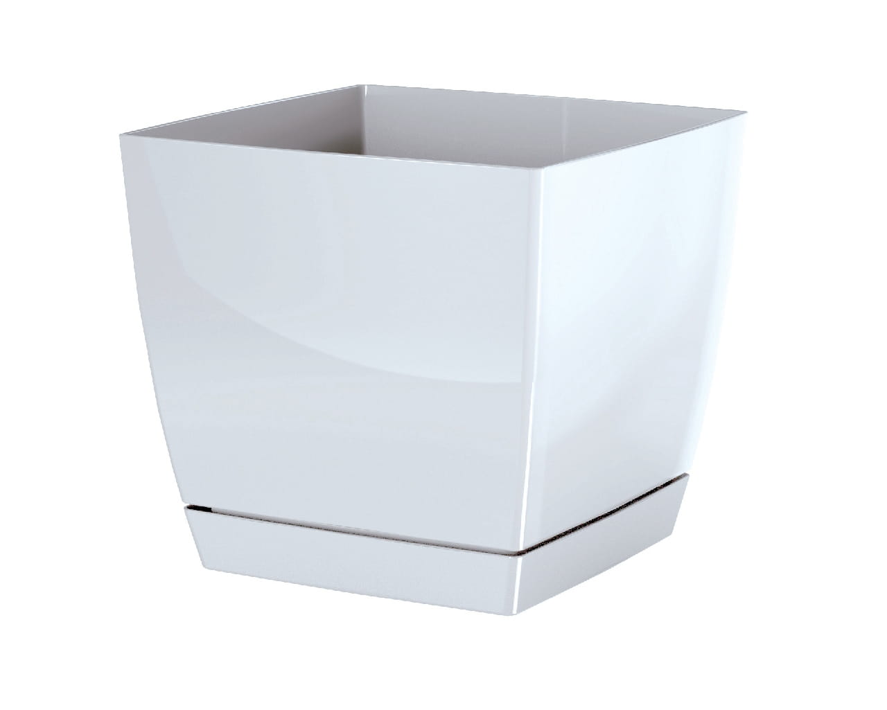 

Doniczka Coubi biały DUKP210 Prosperplast 21cm