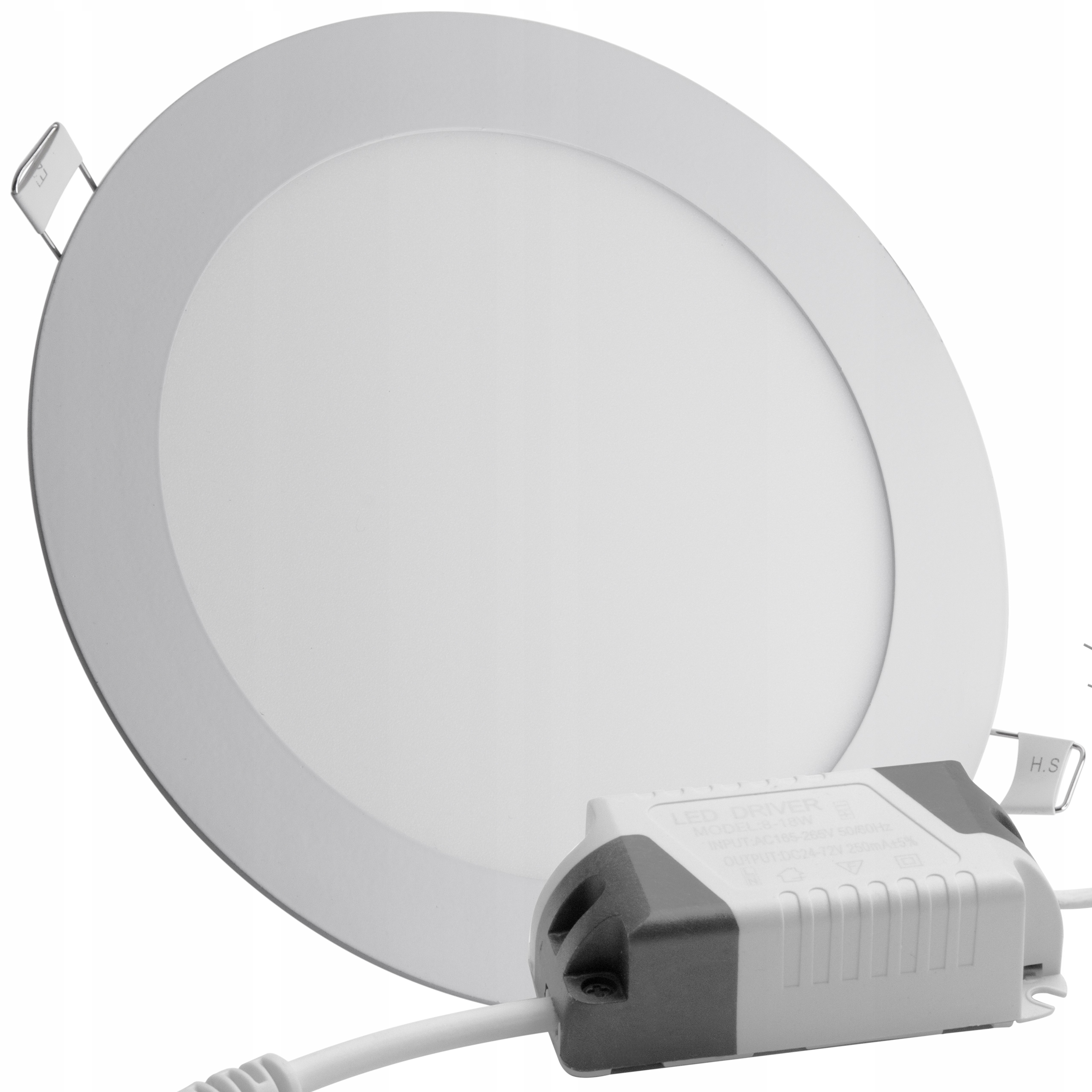 

Panel plafon Led podtynkowy okrągły 12W Neutralna