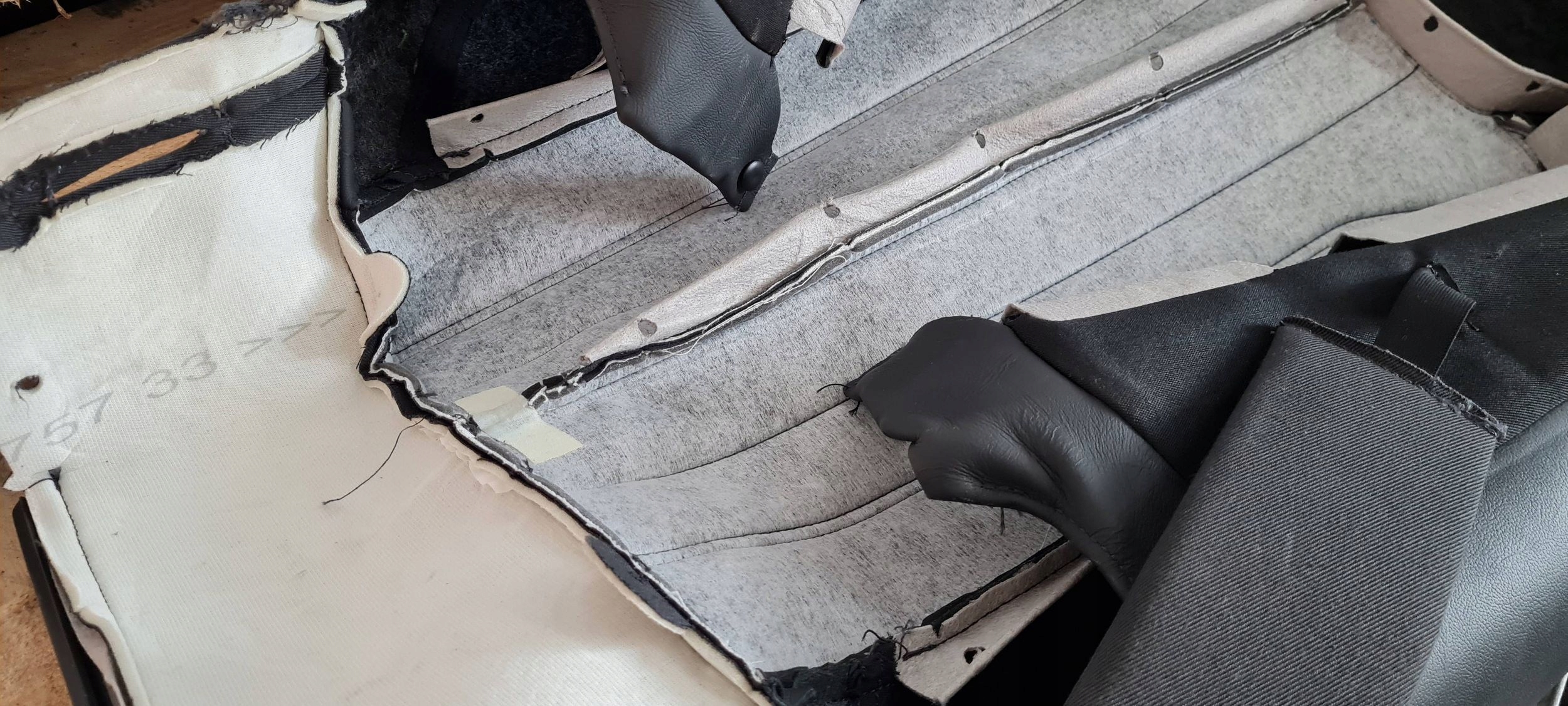 Q5 80A OPARCIE SIEDZISKO side seat left left seat leather ALCANTARA
