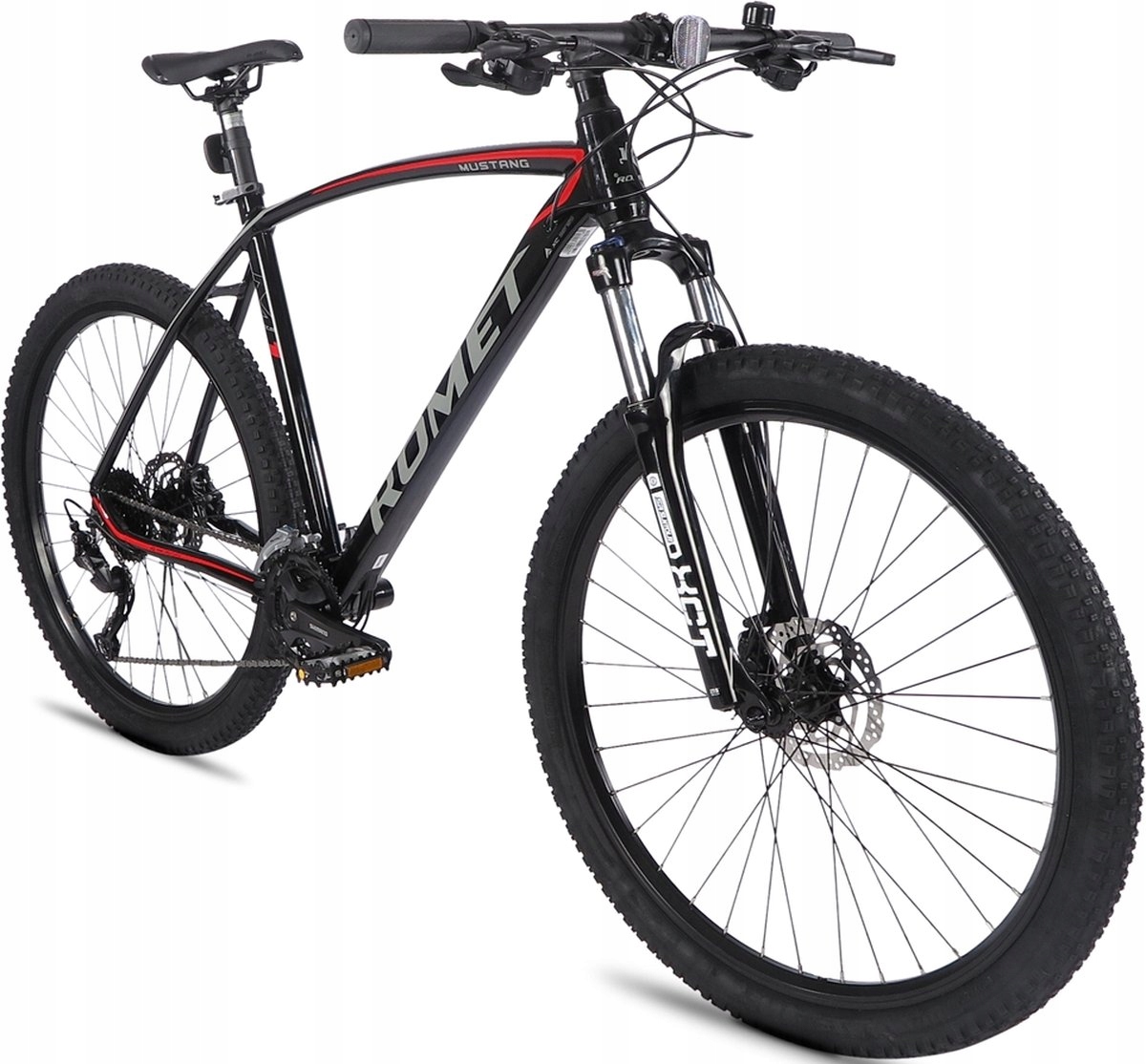Rower Mtb Romet Mustang M7.1 21" XL czarno-czerwony