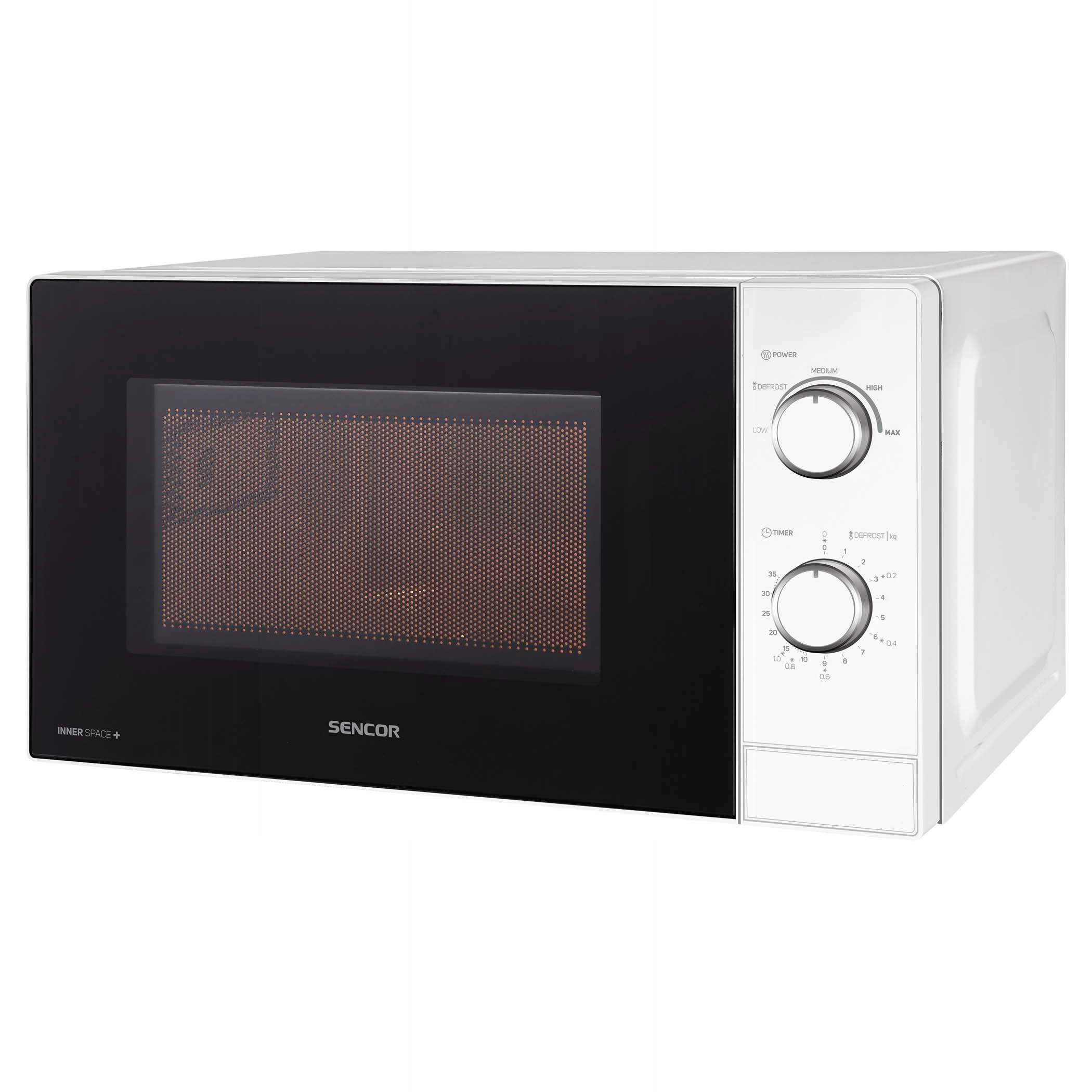 Kuchenka mikrofalowa mikrofalówka Sencor Smw 1718WH 700W 20l rozmrażanie