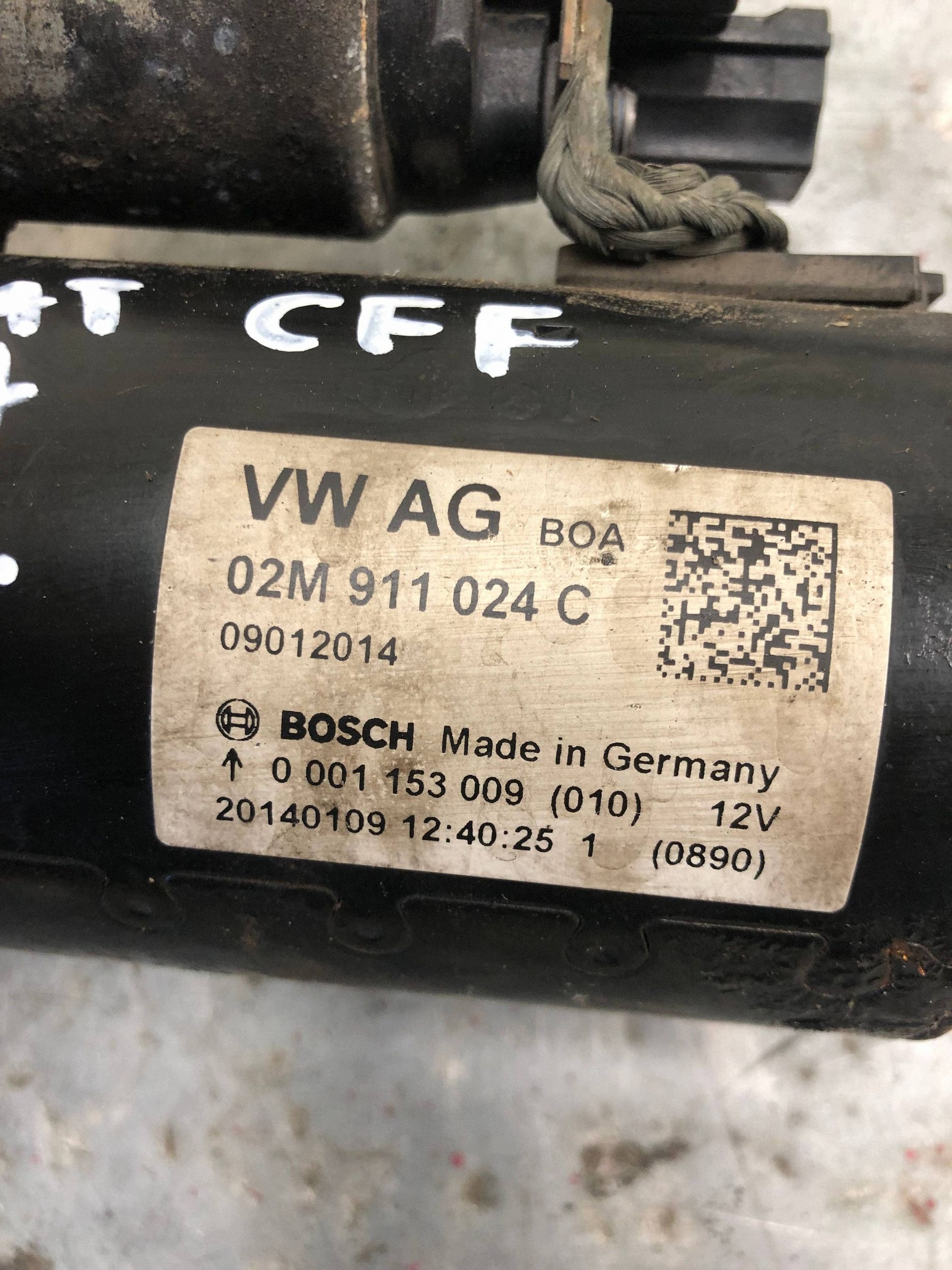 starter CFF VW PASSAT B7 02M911024C