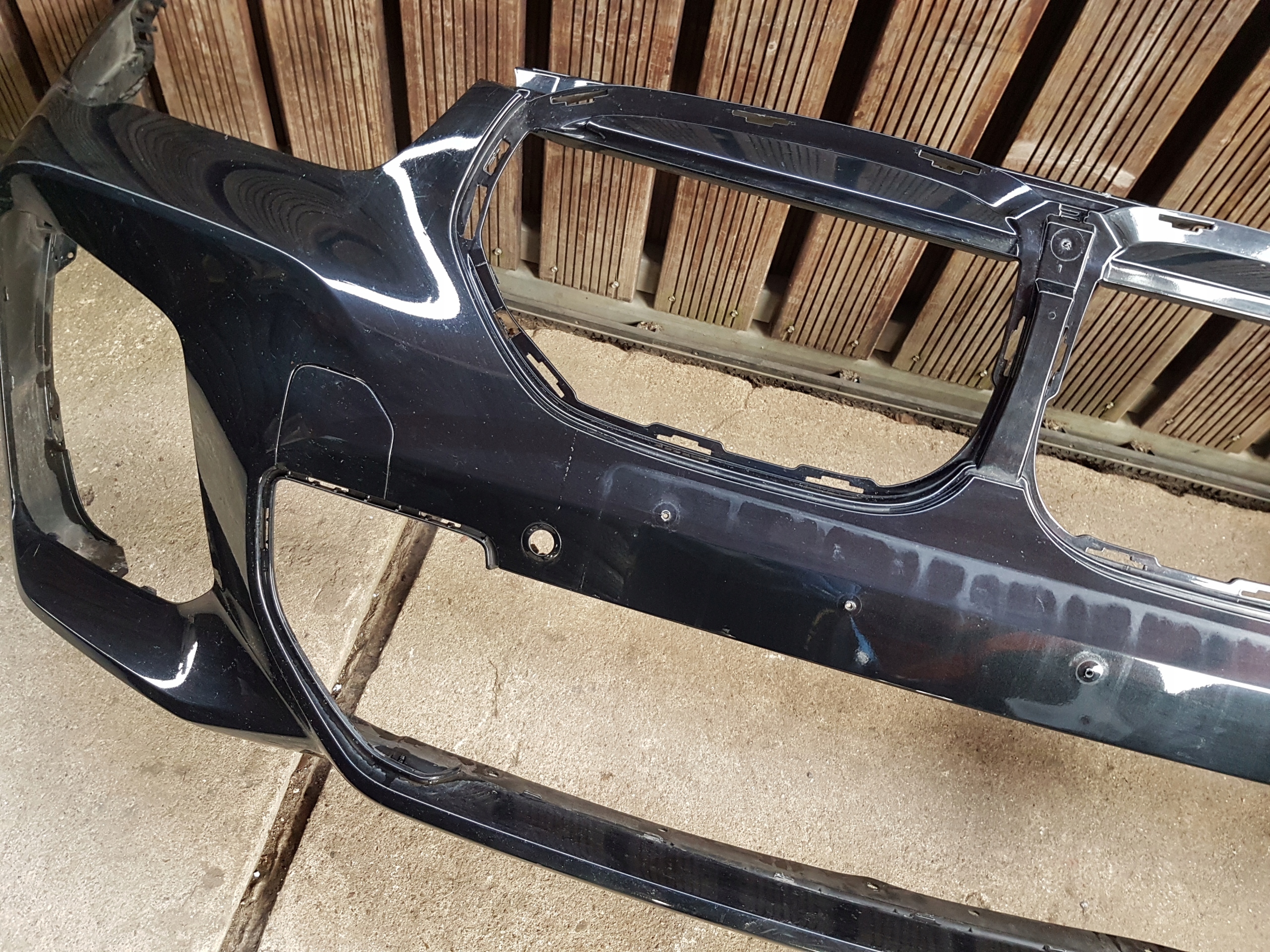 front bumper BMW X1 F48 LCI m-packet
