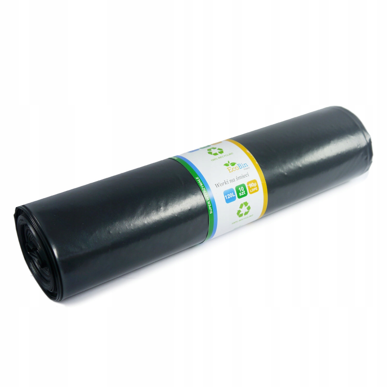

Worki na gruz budowlane 120L czarne 10szt