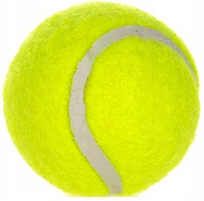 

Piszcząca piłka tenisowa Nie Tonie dla psa zabawka