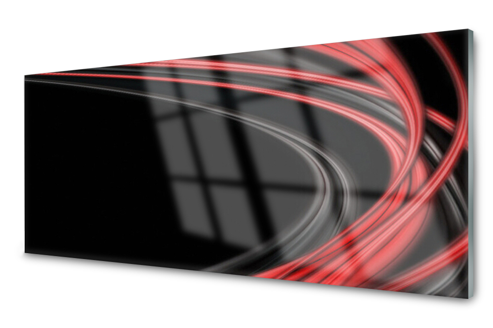 

Panel szklany do kuchni Abstrakcja 125x50