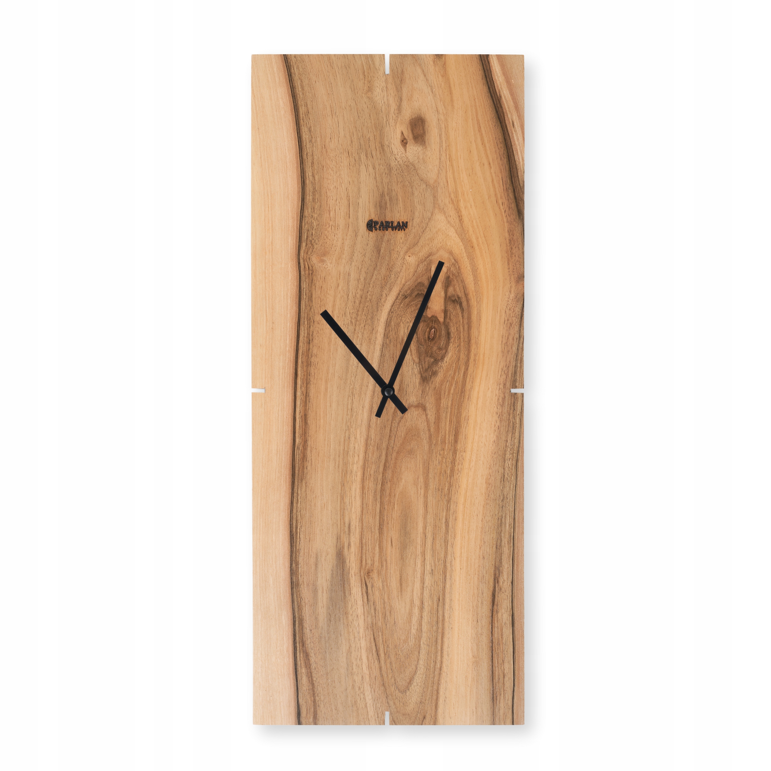 Zegary Ścienne z Drewna Duże 50 cm Wyjątkowe Solidne Lite Loft Retro Parlan Stan opakowania oryginalne