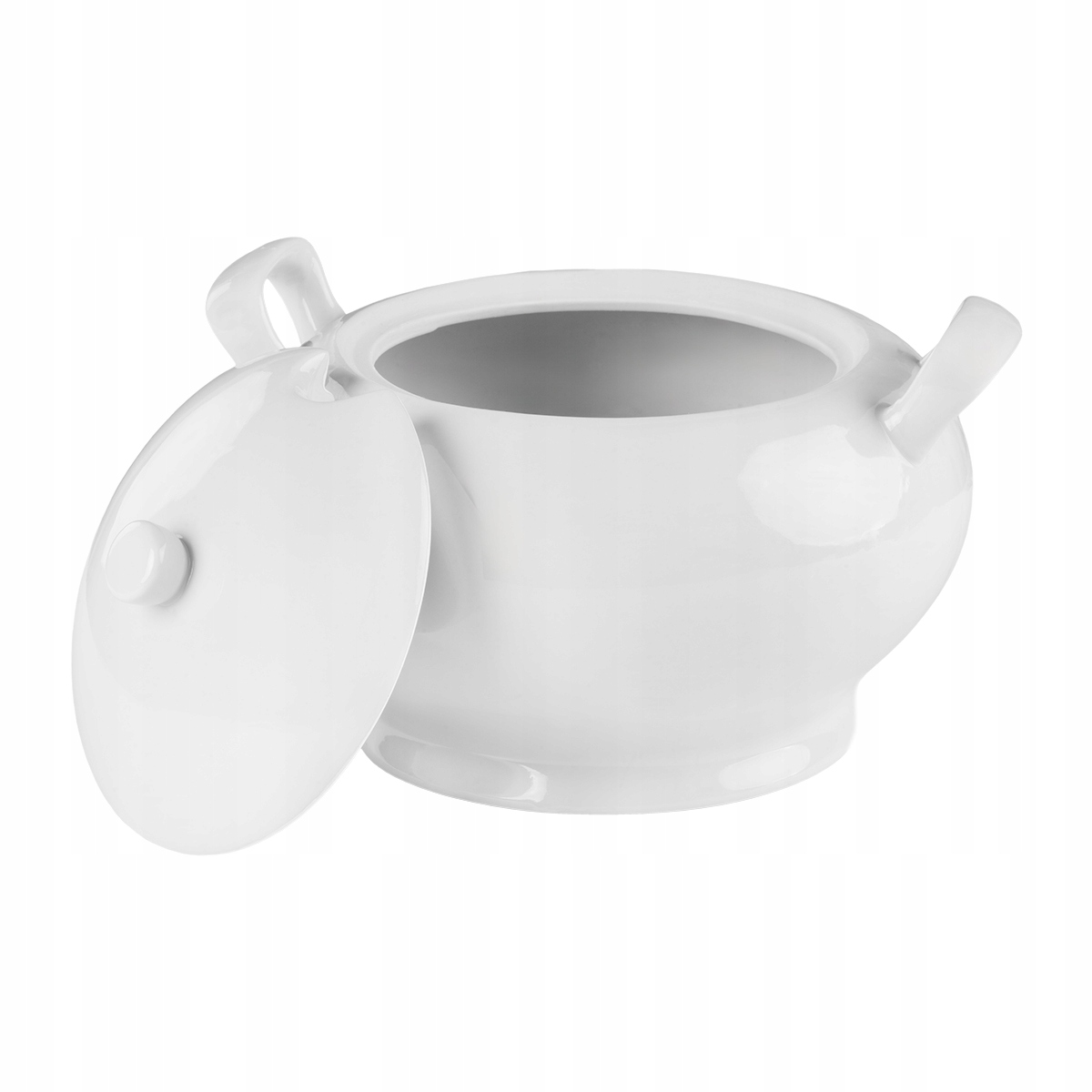 WAZA DO ZUPY 2,5L OKRĄGŁA PORCELANOWA WAZA DO ROSOŁU ZUPY Z POKRYWĄ 2,5L EAN (GTIN) 5903771844963