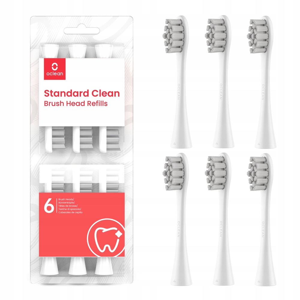 

Końcówki do szczoteczki Oclean P2S5 biały 6 sztuk