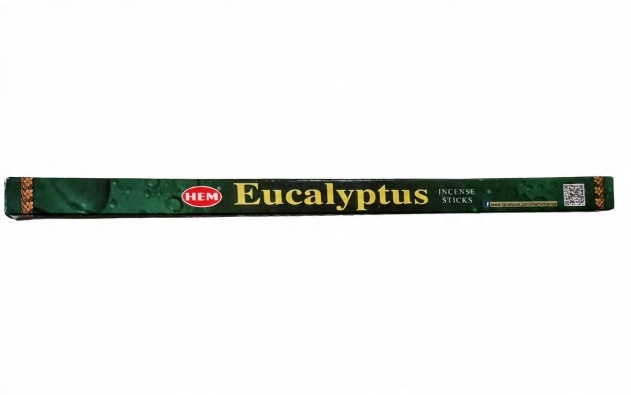 

Indyjskie kadzidełka (hem) 8 szt. Eucalyptus