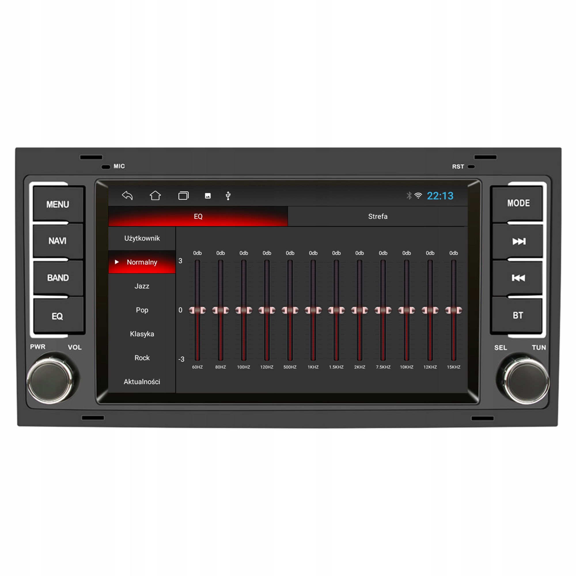 RADIO SAMOCHODOWE ANDROID 2+32 GB VW MULTIVAN T5 TOUAREG CAR PLAY ANDROID A Model 2+32GB ANDROID AUTO CAR PLAY