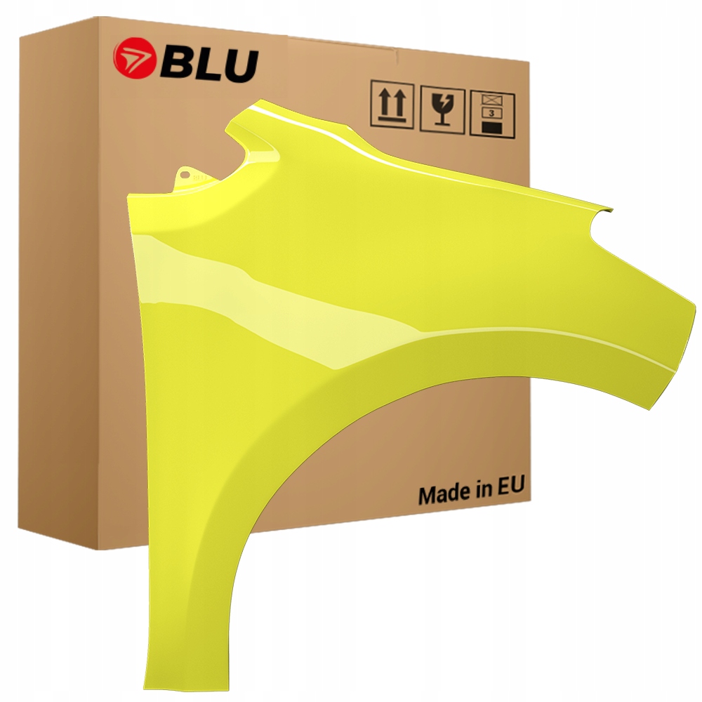 Blu Blatník Vw Up! LB1B pravý žlutý 16- přední lift