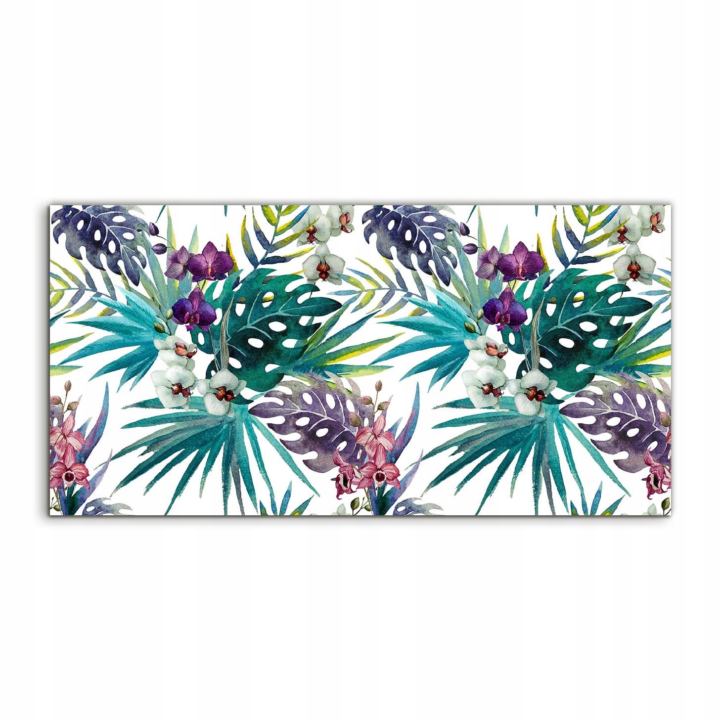 

Fotoobraz 100x50 z grafiką Orchidea Hibiskus Kwiat