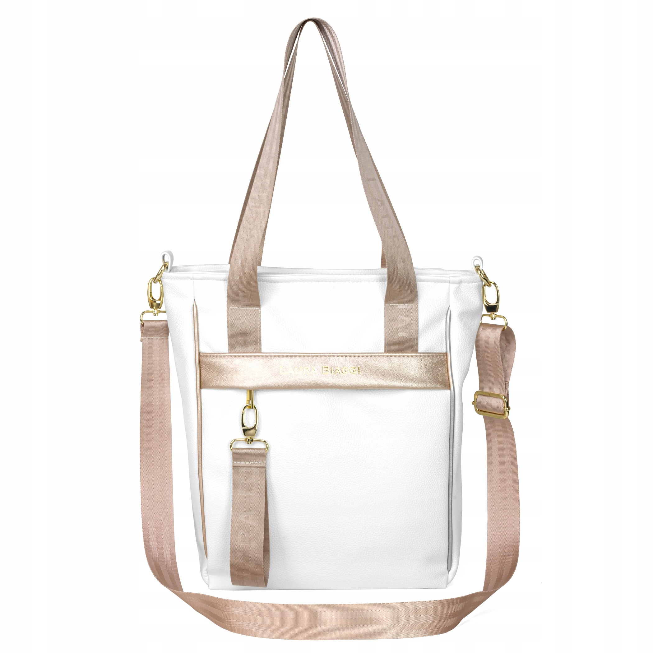 

Torebka Damska Laura Biaggi Torba Shopper A4 Worek