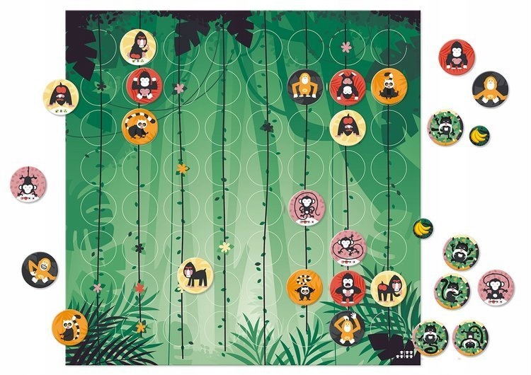 GRANNA Gra Logiczna JUNGLE BOOGIE Planszowa Wydawca Granna