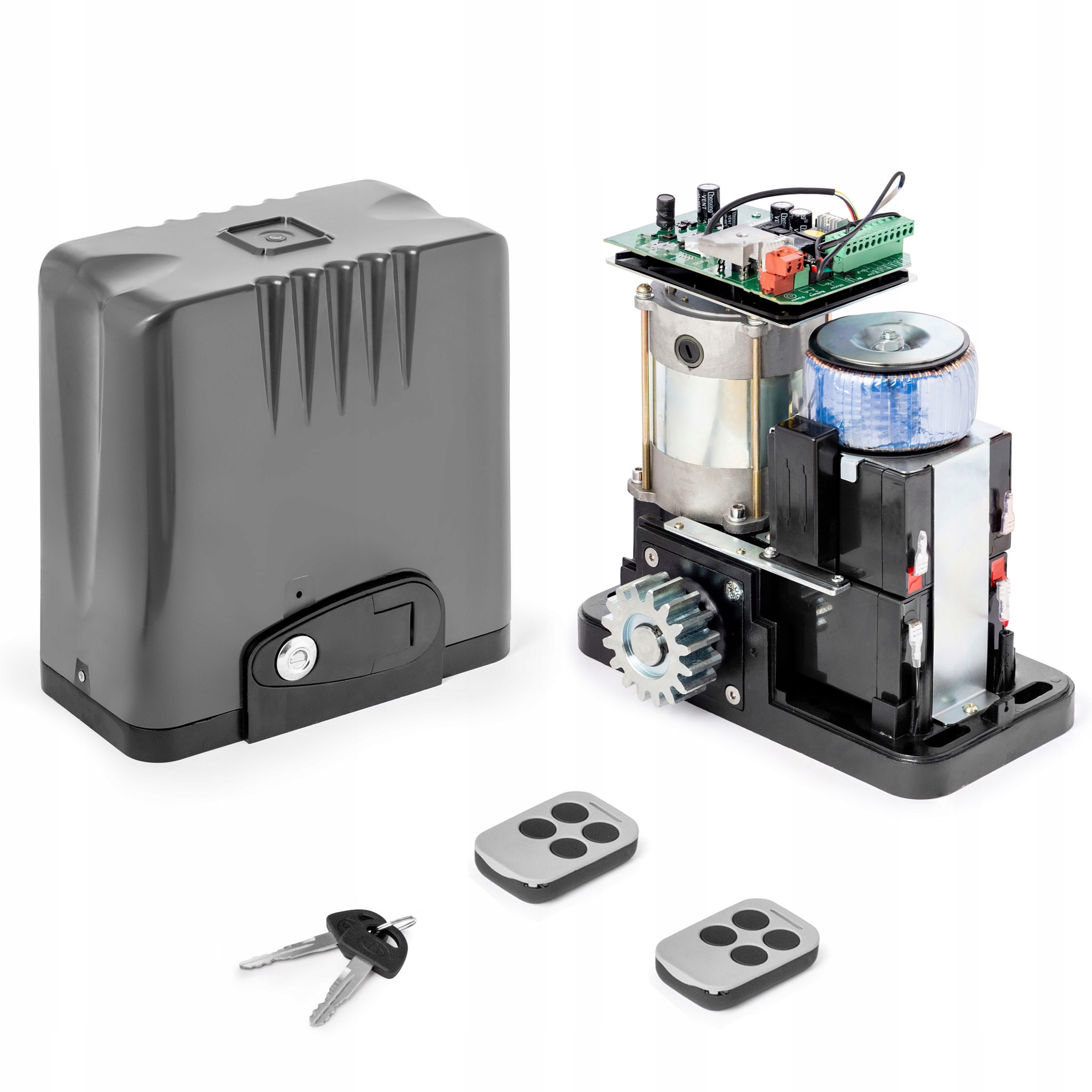 Pohon Na Posuvnú Bránu ARM1000 Automat 2 Diaľkové Ovládače 6 m/1000 kg 2 Akumulátory