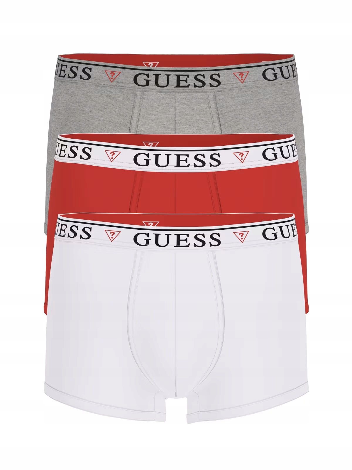 Boxerky Slipy Kalhotky Set 3BALENÍ Trojbalení Logované Bavlněné Guess L