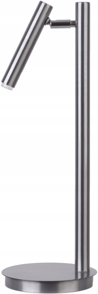 Noční lampa moderní, dekorativní, stříbrná, nastavitelný reflektor Sigma