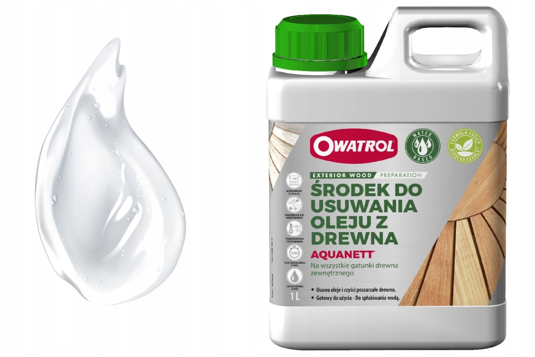 Aquanett – odstraňovač starých nátěrů 1L