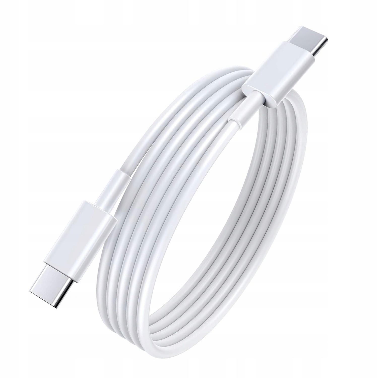 SZYBKA ŁADOWARKA SIECIOWA ZASILACZ PD 20W + KABEL USB-C-DO USB-C PD 150cm Złącza USB typ C