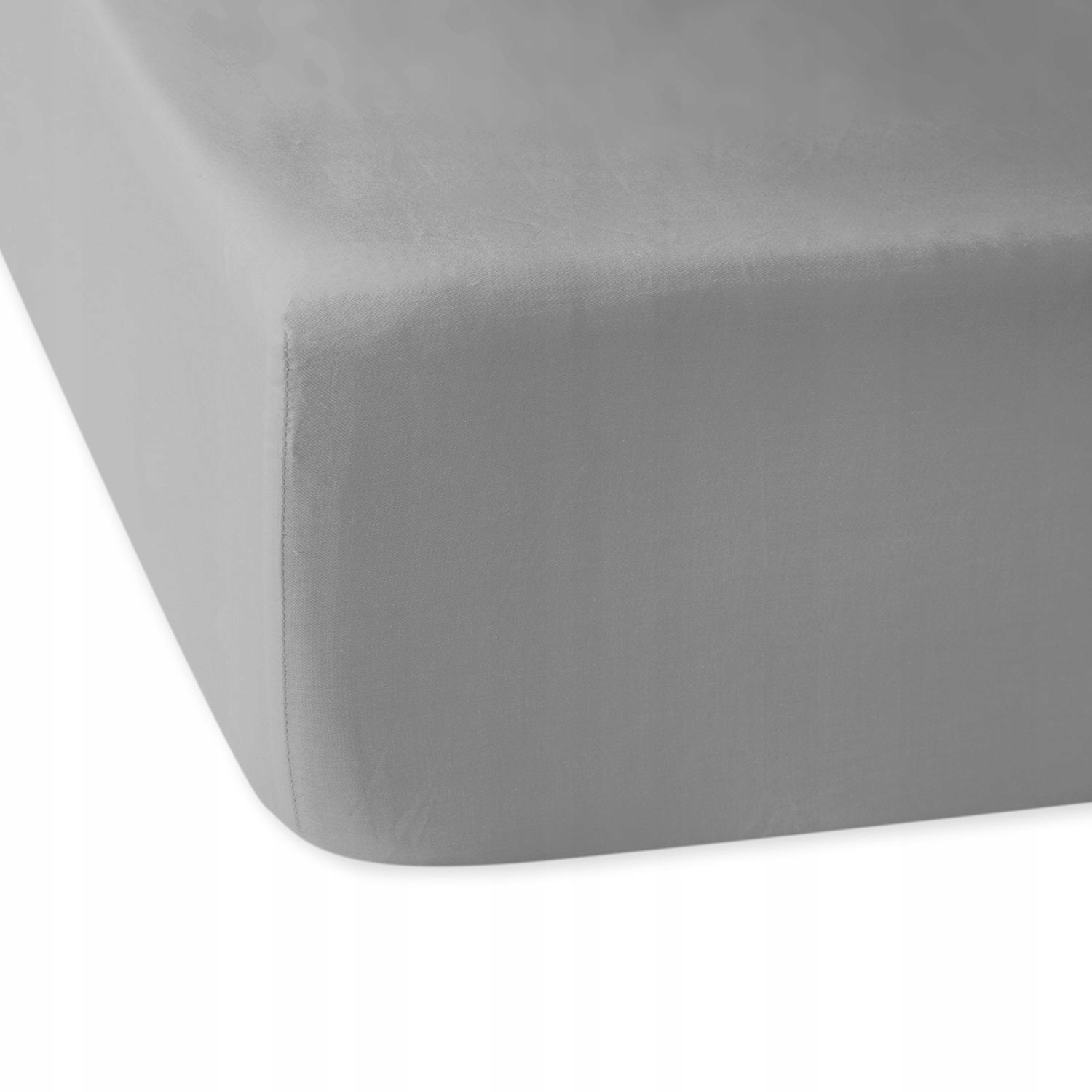 

Prześcieradło satynowe z gumką 90x200 popiel