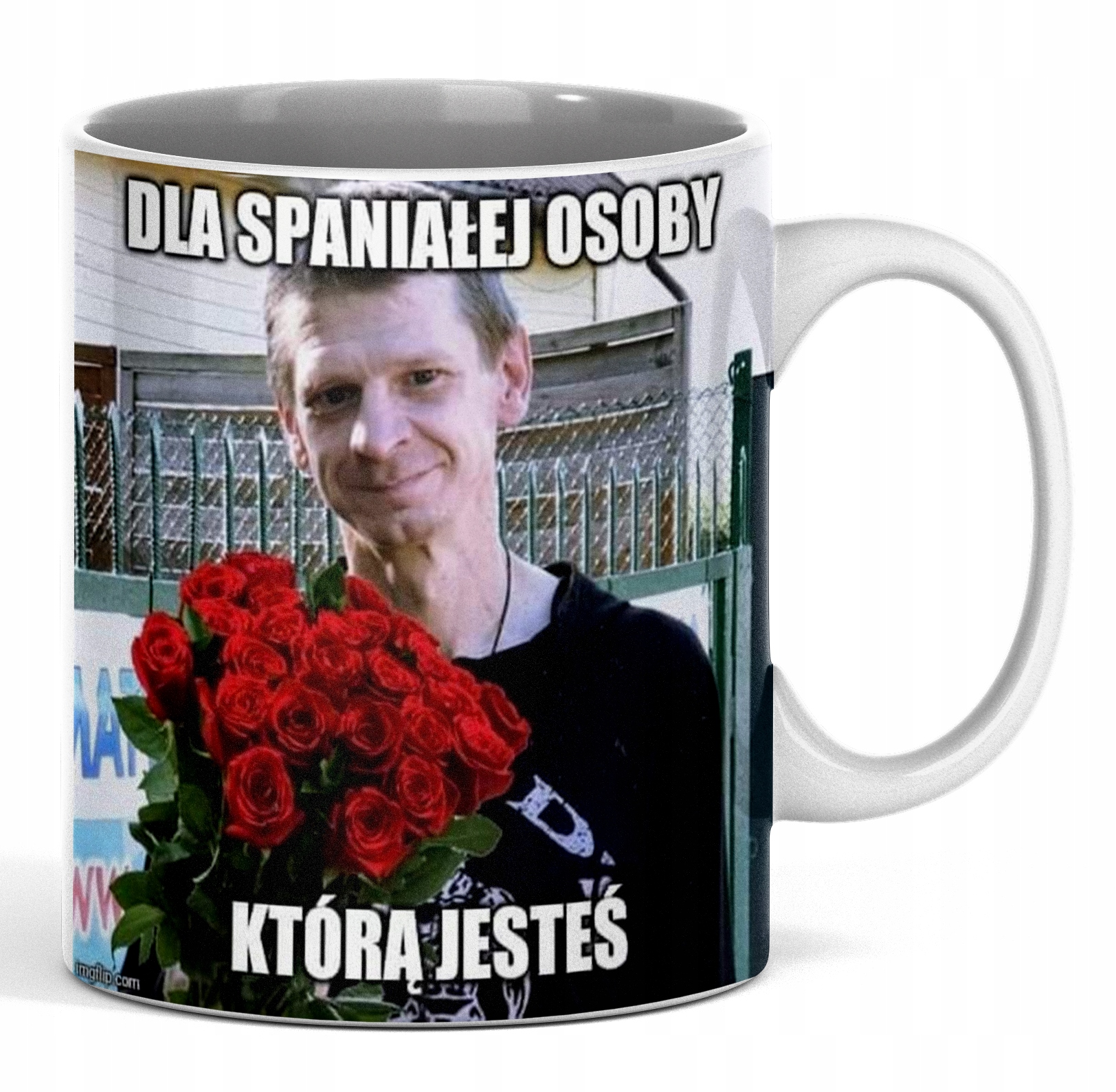 

Kubek Z Nadrukiem Śmieszny Major Kartonik