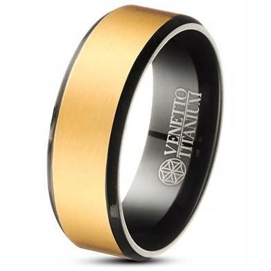 Dámský zlatý prsten Venetto titan R-13