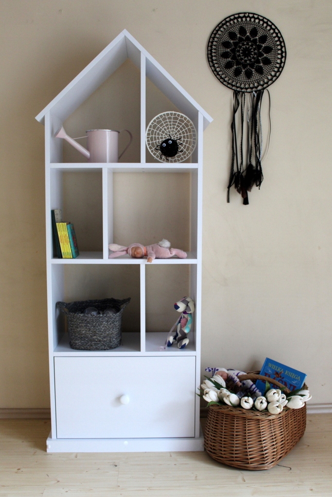 Стеллаж домик столбик ящик 165/63,6/30 ??? детей