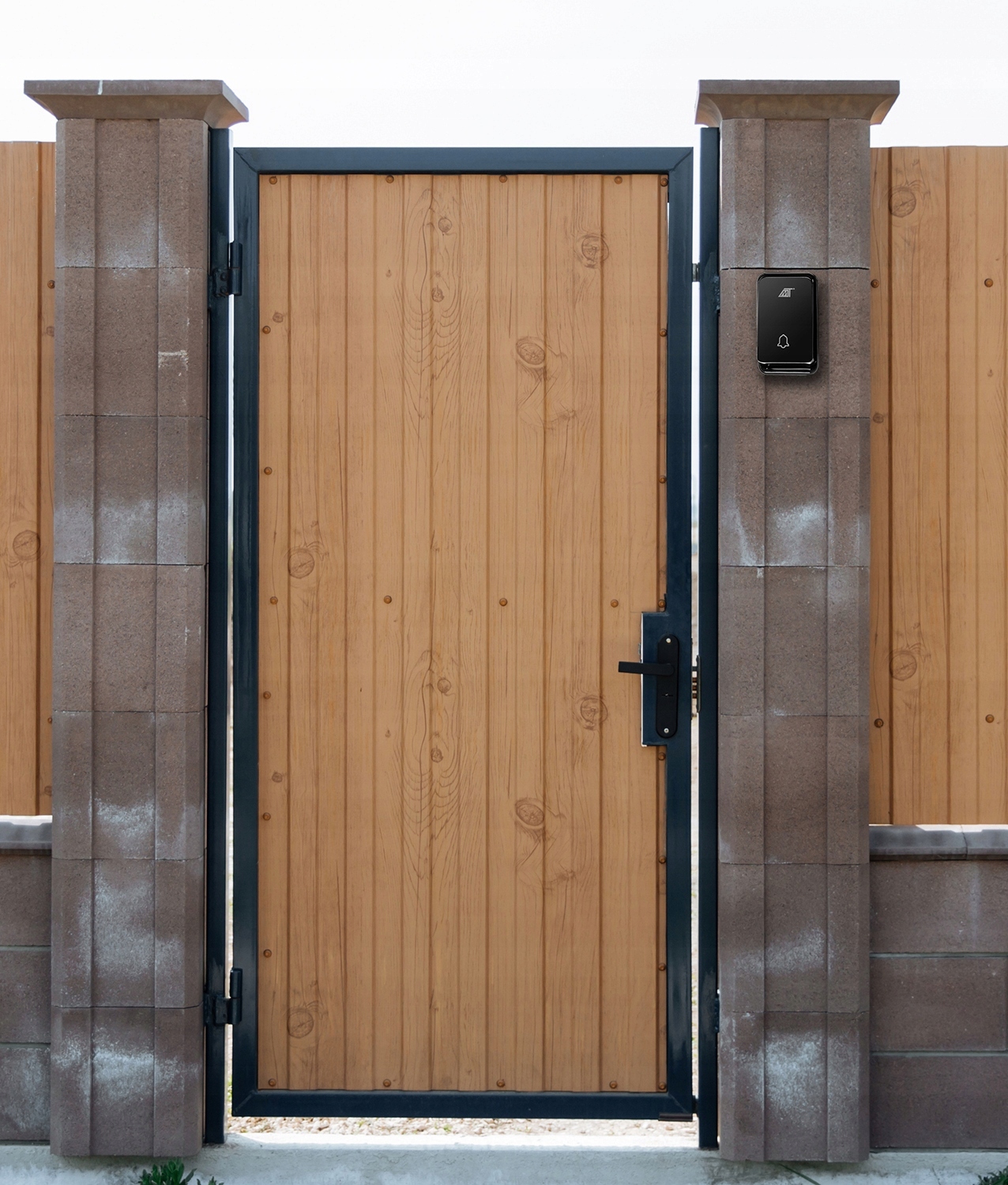 DZWONEK DO DRZWI BEZPRZEWODOWY WODOODPORNY 51 DŹWIĘKÓW DZWONKI BEZ BATERII Marka inna