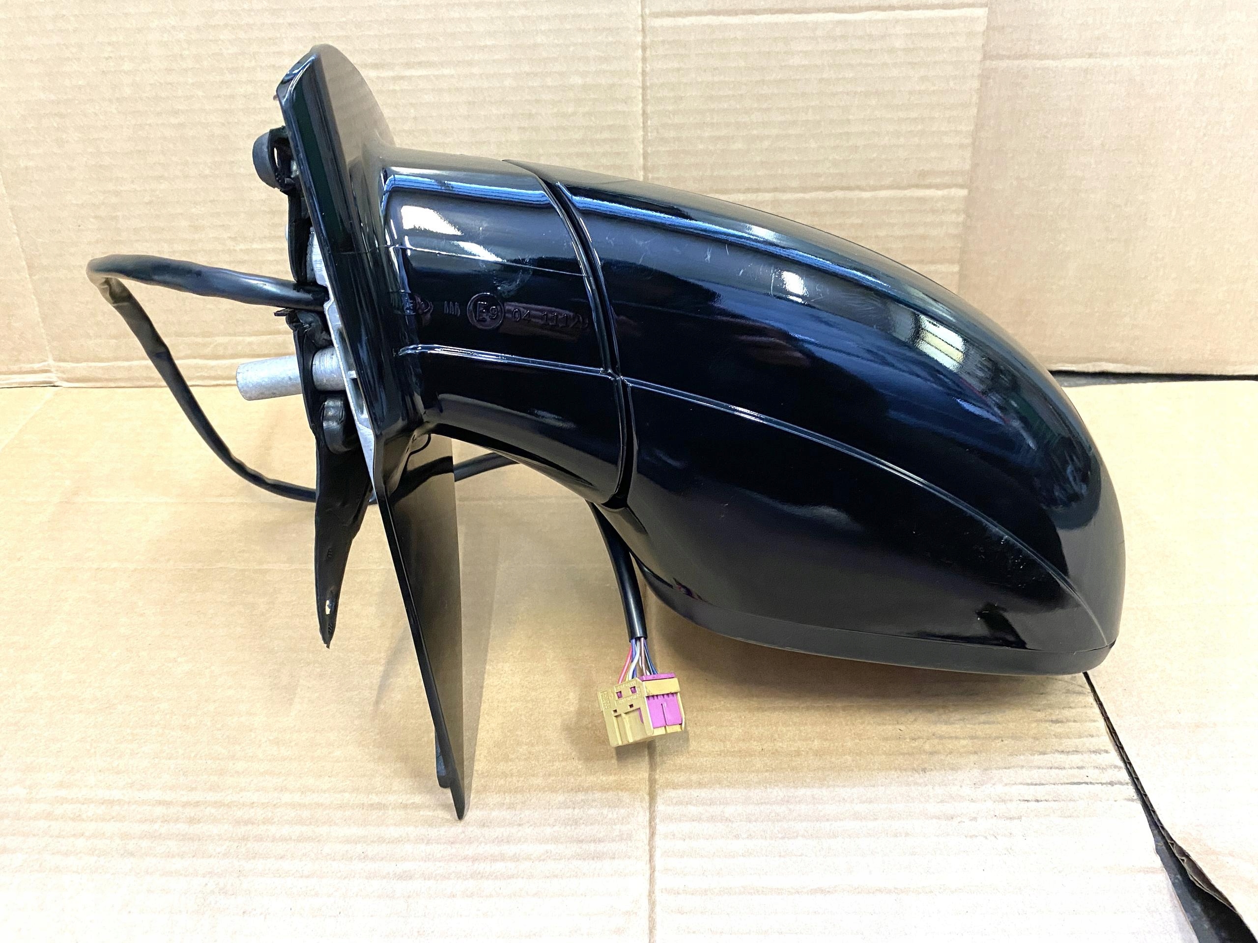 VW TRANSPORTER T6 CARAVELLE MULTIVAN 16- mirror left ZEW. black, new