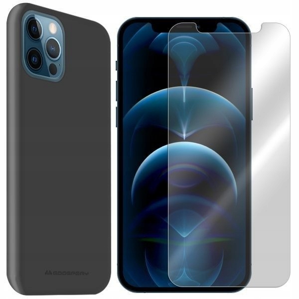 

Etui Do Iphone 12 Pro Max Mercury Silicone + Szkło