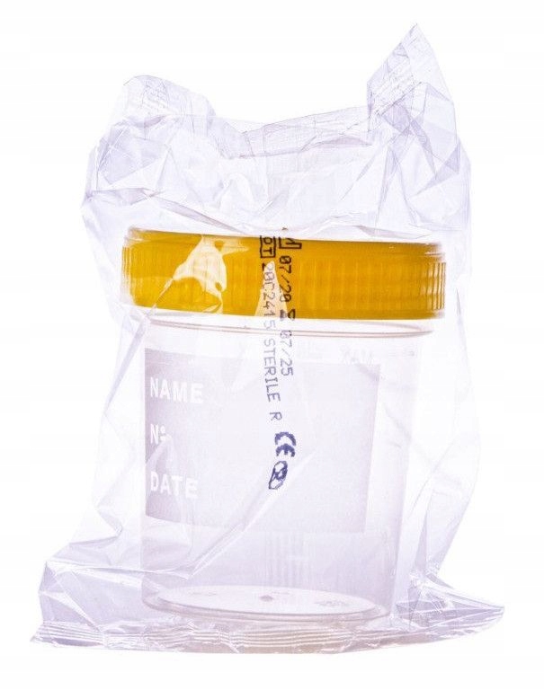 

Pojemnik Na Mocz 100ML Jałowy Sterylny