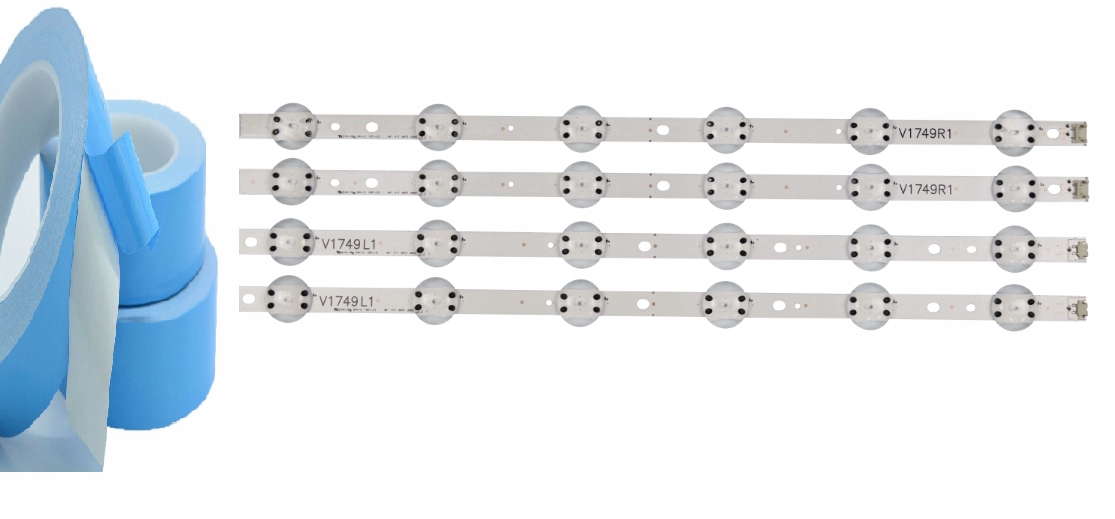 

Listwy Led 49" V17 ART3 2863 Lg 49UJ701V