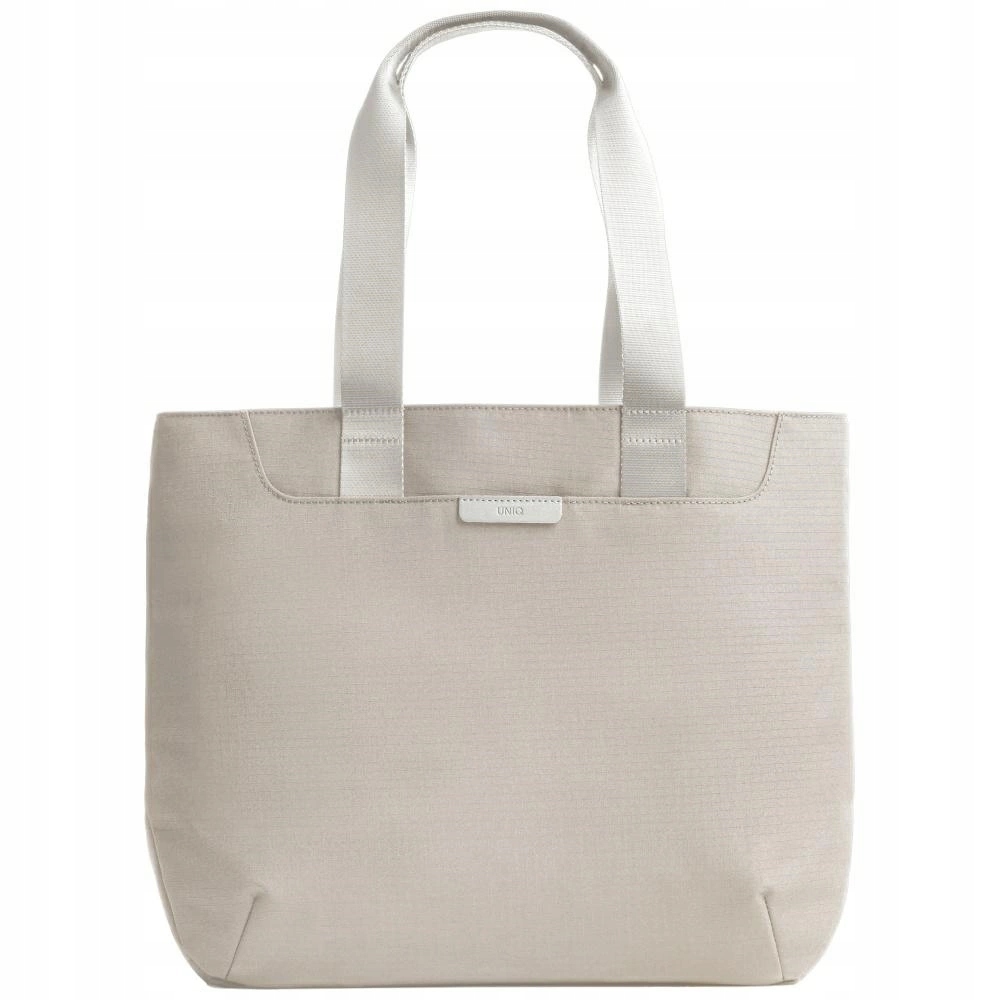 Uniq Taška Arden Tote 16 L Pro Notebooky 15 Palců Voděodolná Béžová