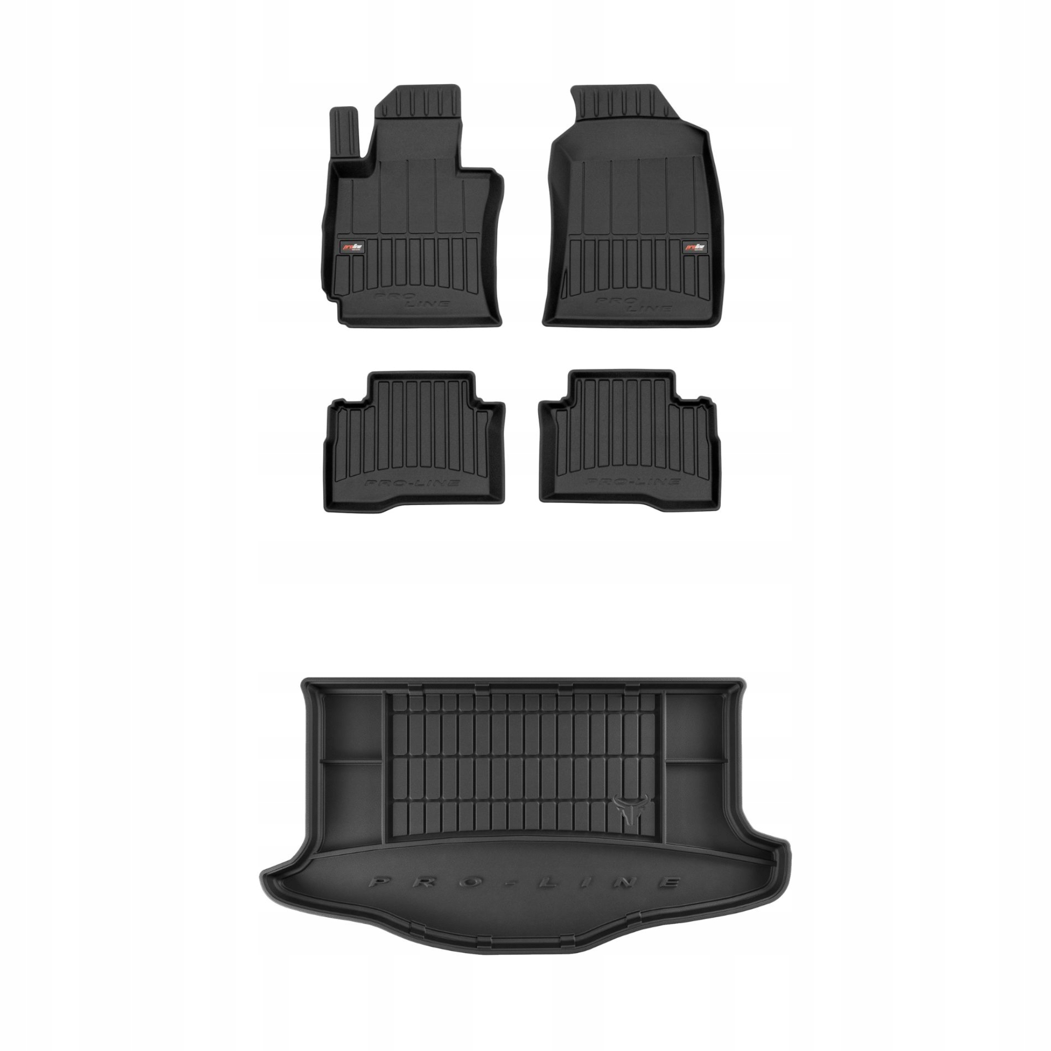 Sada gumových kobercov a rohoží pre SsangYong Tivoli od roku 2019