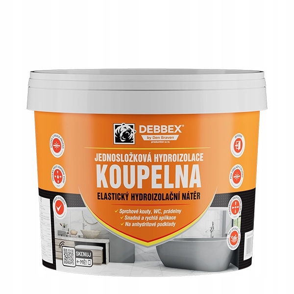 Denbraven Jednozložková hydroizolácia Kúpeľňa 13 kg