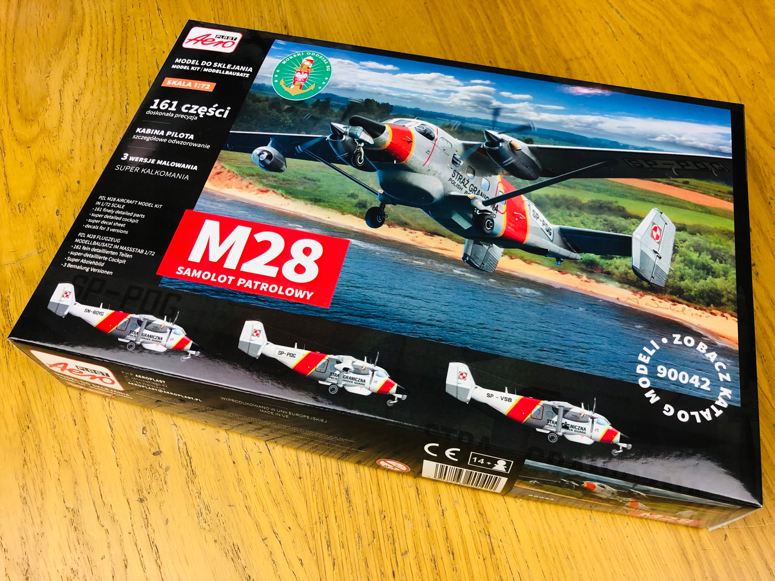 M-28 hlídkové letadlo Aeroplast 90042 AN28