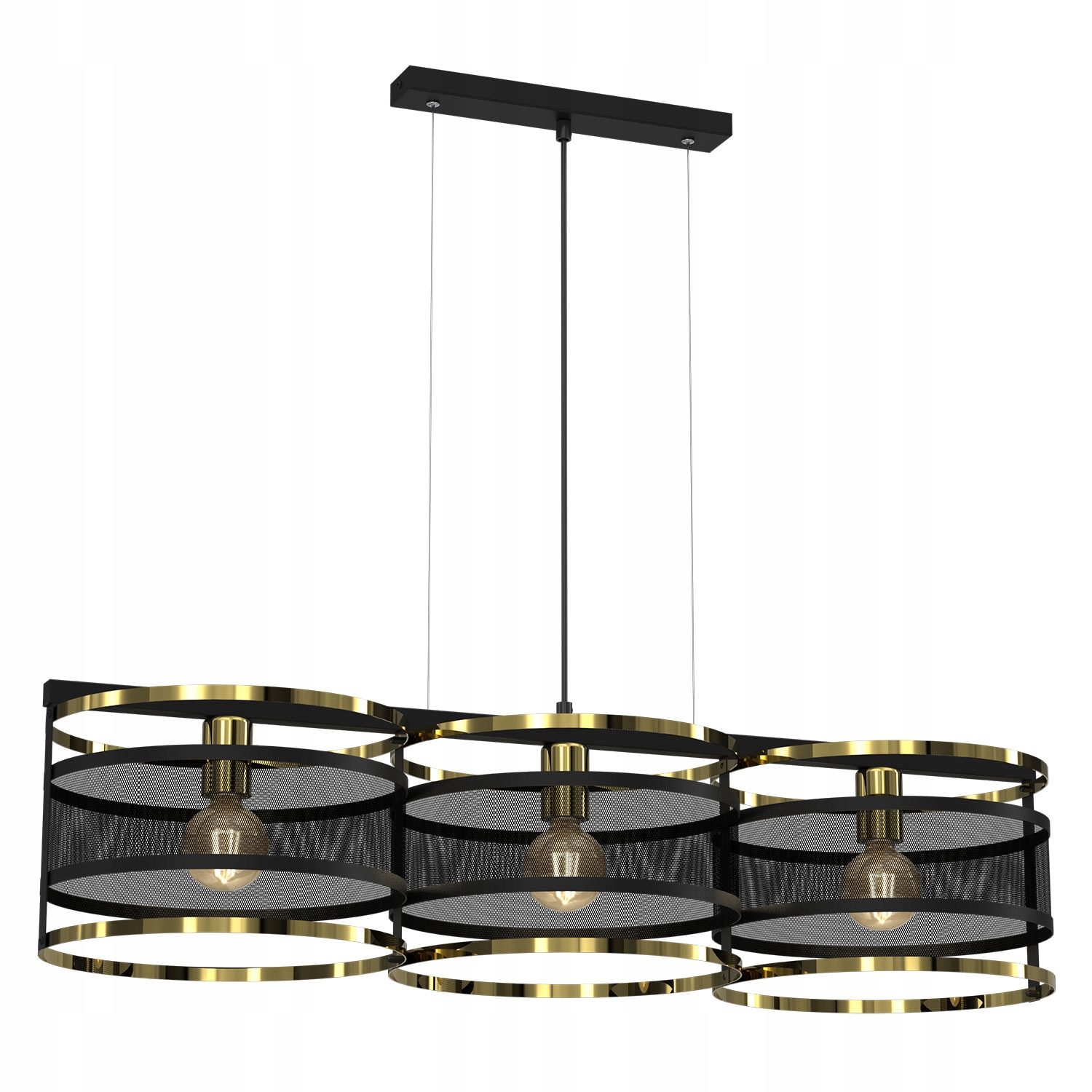Závěsná lampa Luminex Rim 2 světelné body E27