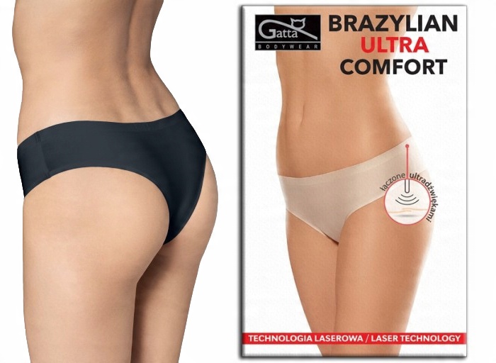 

brazyliany Gatta Brazylian Ultra Comfort XL czarne