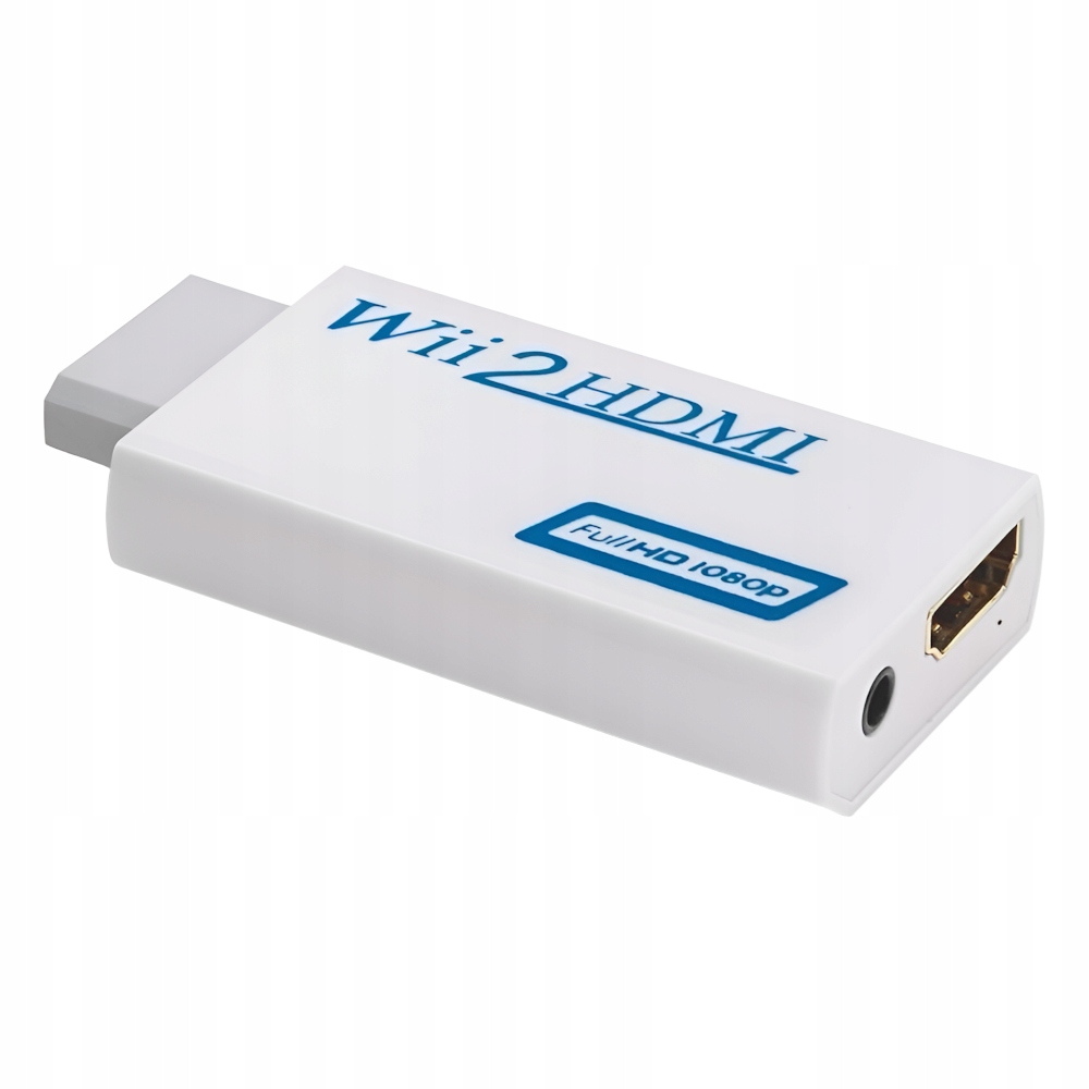 Adapter Wii Nintendo na HDMI + AUDIO AUX Konwerter Przejściówka Multi Out Kod producenta 1D2-01-47
