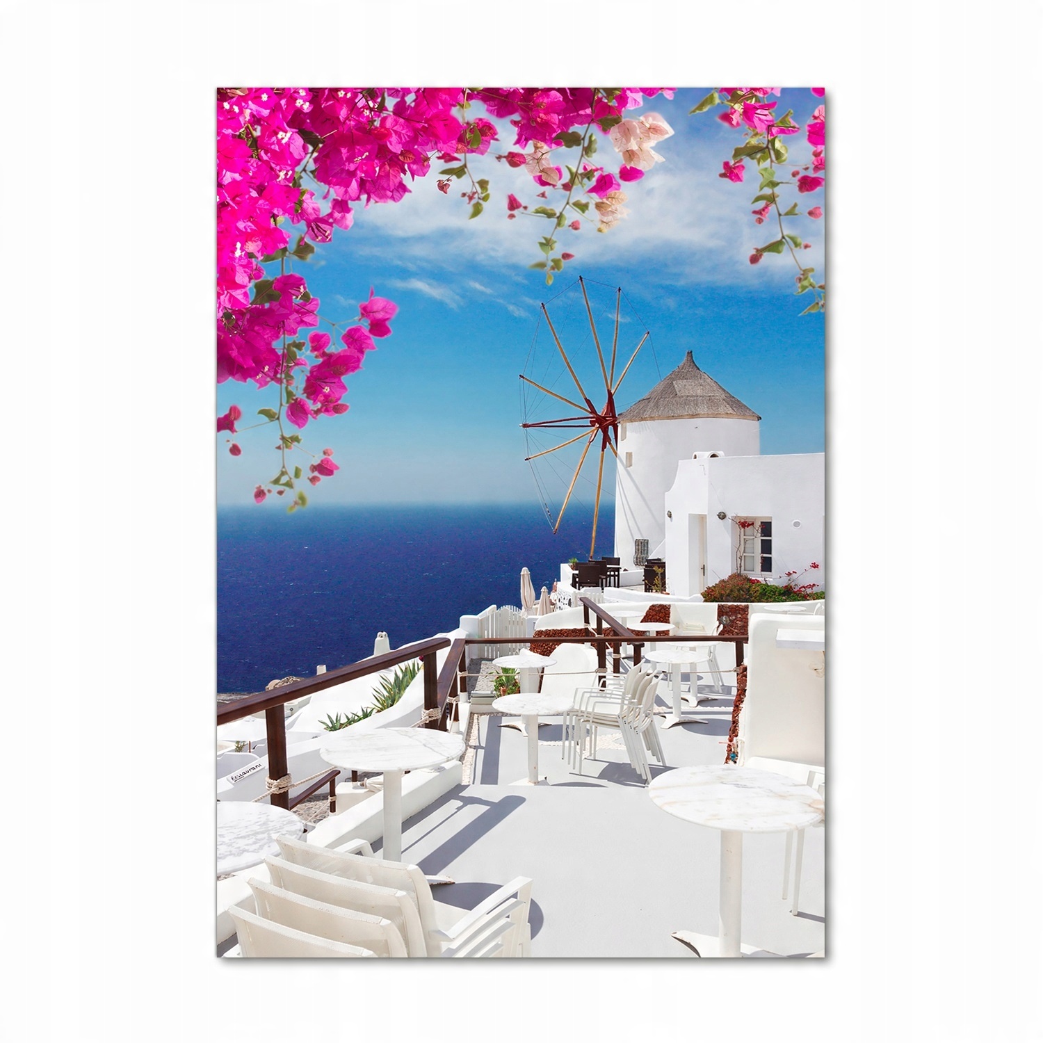 

Foto obraz szkło akrylowe Santorini Grecja 70x100