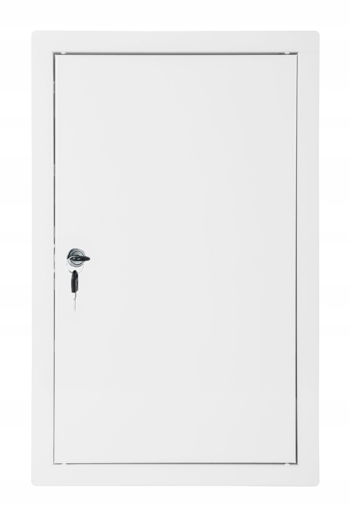 

Drzwiczki Metalowe Rewizyjne Białe Klucz 40x60