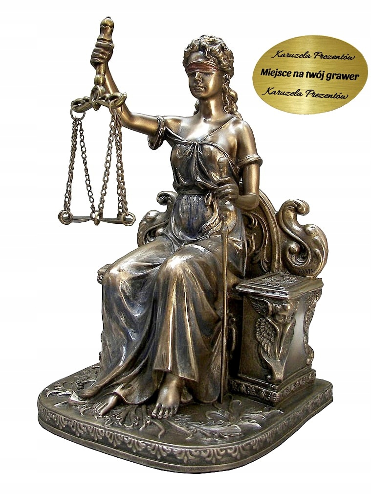 TEMIDA NA TRONIE PREZENT DLA SĘDZIEGO ,PROKURATORa