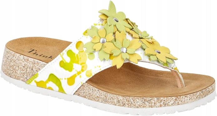 Think Dámské Kožené Japonky Na Nazutí 43 ŽoG