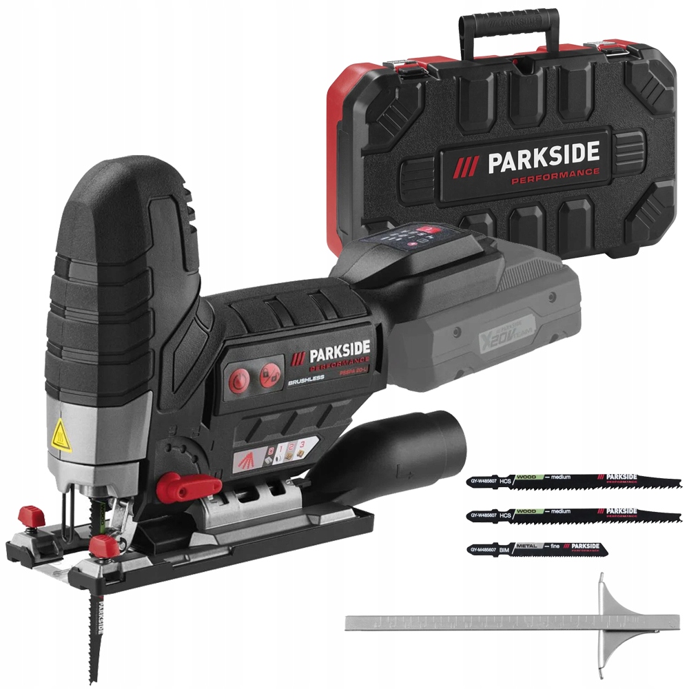 Akumulátorová Pila Na Dřevo Parkside Psspa F4 20V Pila Kufr